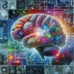 "AI deep learning model analyzing brain scans for early signs of Alzheimer's disease detection, showcasing advanced technology in medical imaging."